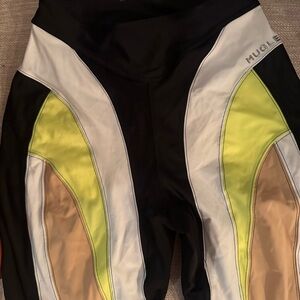 Mugler Colorblock Leggings